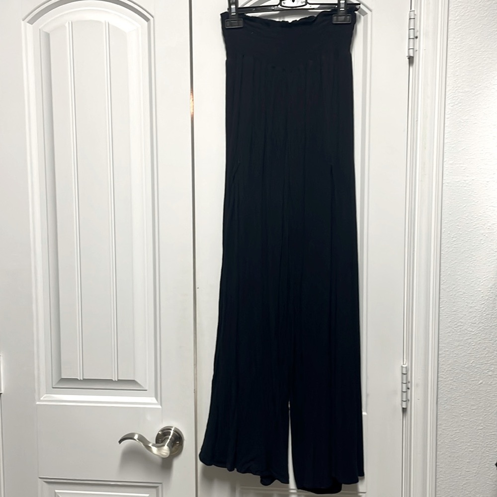 Medium black 100% rayon palooza pants